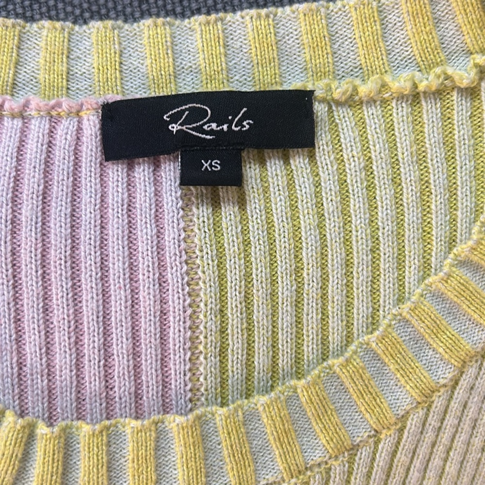 Rails Multi-Color Top/Sweater - image 3